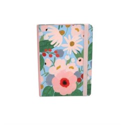 D Floral Stripe A5 Journal