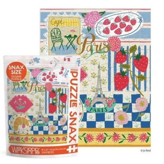 Paris Cafe 100 Pce - Puzzle Snax
