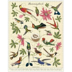 CAVALLINI Hummingbirds 1000 Pce - Vintage Puzzle CAVALLINI Hummingbirds 1000 Pce - Vintage Puzzle