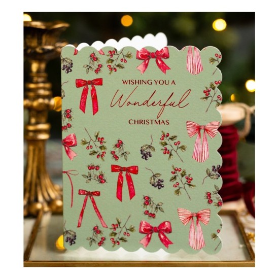 Wishing You A Wonderful Christmas - Christmas Small Card