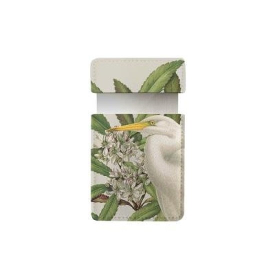 100% New Zealand Birds & Botanics Heron Pocket Mirror