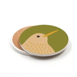 100% New Zealand Kiwi Ceramic Coaster 100% New Zealand Kiwi Ceramic Coaster
