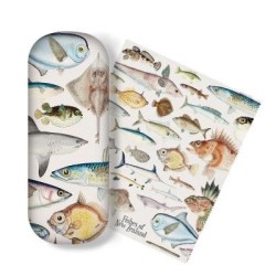 100% New Zealand Fishes of New Zealand Glasses Case