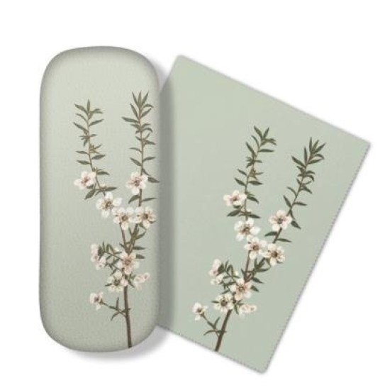100% New Zealand Vintage Botanical Manuka Glasses Case