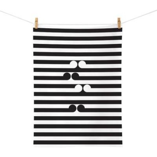 100% New Zealand Gordon Walters - Untitled-No.1 Tea Towel