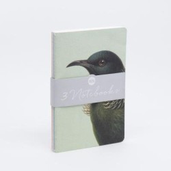 100% New Zealand Hushed Birds Notebook Set