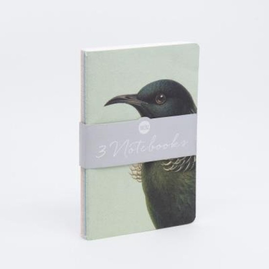 100% New Zealand Hushed Birds Notebook Set