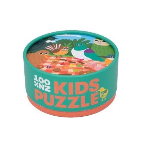 100% New Zealand Picnic Tweets Kids Puzzle
