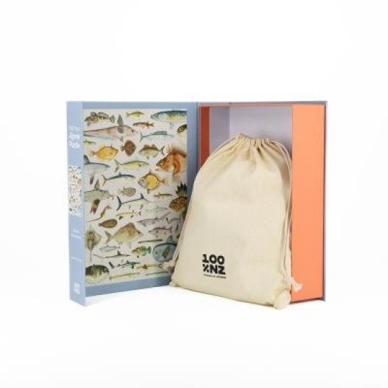 100% New Zealand Fishes of NZ Jigsaw Puzzle