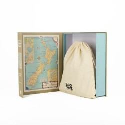 100% New Zealand Tourist Map of NZ Jigsaw Puzzle