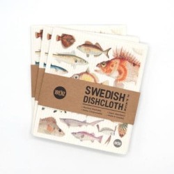 100% New Zealand Swedish Dishcloths - Fishes of NZ 100% New Zealand Swedish Dishcloths - Fishes of NZ