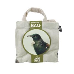 100% New Zealand Hushed Tui Shopping Bag