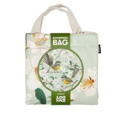 100% New Zealand Chatty Fantails Shopping Bag