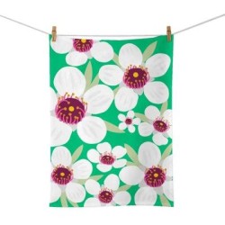 100% New Zealand Bright Botanical Manuka Tea Towel 100% New Zealand Bright Botanical Manuka Tea Towel