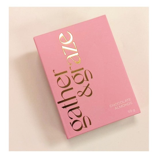 Gather & Graze Chocolate Almonds 50g PINK