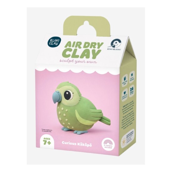 Kuwi Clay - Curious Kakapo