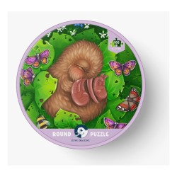 Puzzle - Fantail Flurry - Round - 100 Piece
